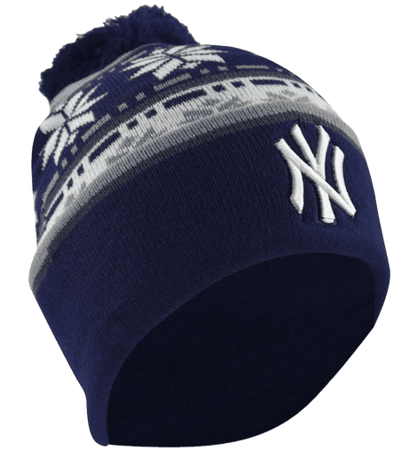 MLB New York Yankees Fashion Cuffed Knit Pom Beanie